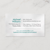 Spine Tree - Spinal Health Visitekaartje (Achterkant)