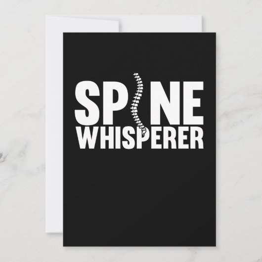 Spine Whisperer Chirurgische chirurgie Arts Gra Bedankkaart (Voorkant)