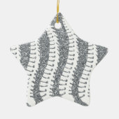 Spinen en FAUX Glitter Star Ornament (Voorkant)