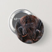 spinhaar ronde button 5,7 cm (Voorkant /achterkant)