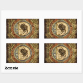 Spinmelk Rechthoekige Sticker (Vel)