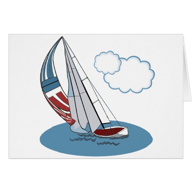 Spinnaker in de wind (Voorkant Horizontaal)