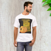 Spinnen en pompoen t-shirt