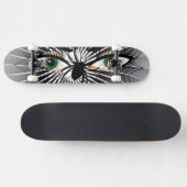 Spinnen - Frau Skateboard (Horz)