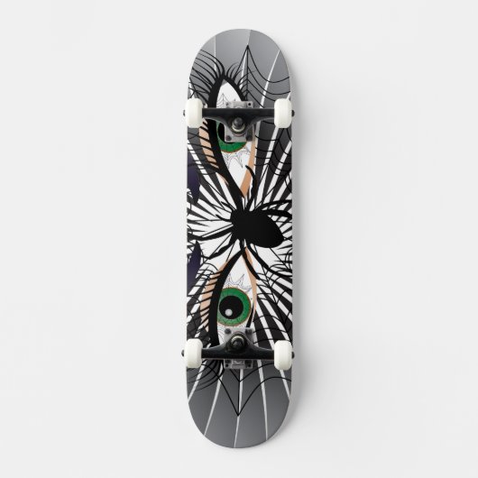 Spinnen - Frau Skateboard (Recto)