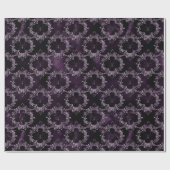 Spinnen in  Lijsten op Paars Cadeaupapier (Vlak)