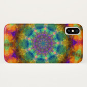 Spinnen Kaleidoscope Rainbow Case-Mate iPhone Case (Achterkant (horizontaal))