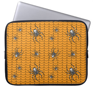 Spinnen op Parade Laptophoes Laptop Sleeve