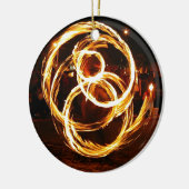 Spinnen tegen brand - Abstract Keramisch Ornament (Links)