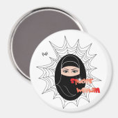 Spinnenfrau/Magnet Magneet (Voorkant / Achterkant)