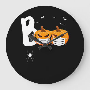 spinnengeschenk Halloween pompoenen dragen maske Grote Klok