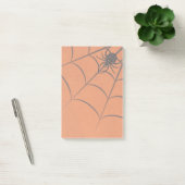 Spinnenweb en Zwarte Spin Halloween Notities Post-it® Notes (Kantoor)