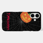 spinnenweb op Zwart Case-Mate iPhone Case (Achterkant (horizontaal))