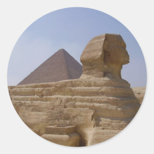 spinnepiramide ronde sticker