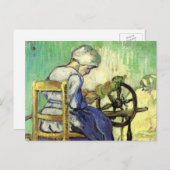 Spinner by Vincent van Gogh Briefkaart (Voorkant / Achterkant)