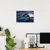 Spinner dolphin poster (Thuiskantoor)