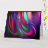 Spinner Vuurwerk Verjaardag Kaart - Wenskaart (Gele Bloem)