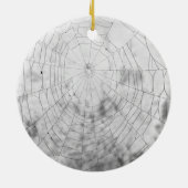 spinneweb keramisch ornament (Achterkant)