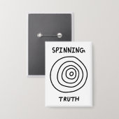 Spinning Truth Button (Voorkant / Achterkant)
