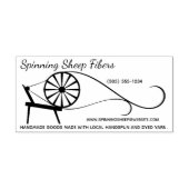 Spinning Wheel gepersonaliseerde stempel (Afrduk)