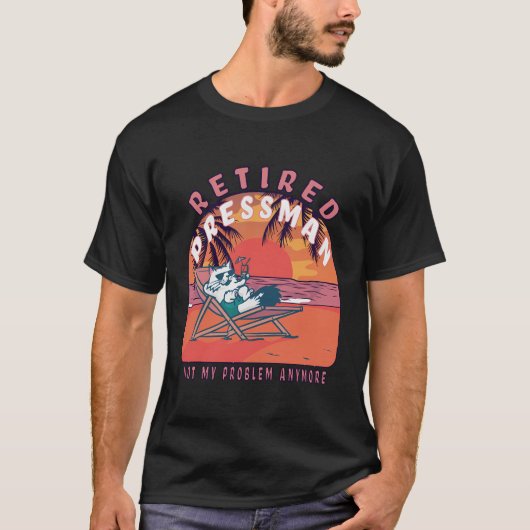 Spinny pensionering t-shirt (Voorkant)