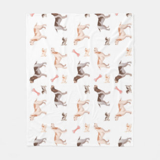 Spinone Fleece Blanket Deken