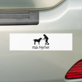 Spinone Italiano Bumpersticker (Op auto)