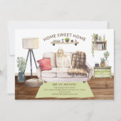 Spinone Italiano Chien Faire-part de déplacement (Devant)