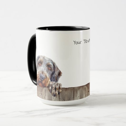 Spinone Italiano Chien Mug (Devant gauche)