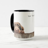 Spinone Italiano Chien Mug (Devant gauche)