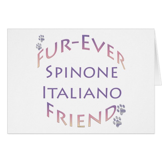 Spinone Italiano Furever Friend (Devant horizontal)