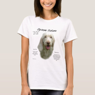 Spinone Italiano History Design T-shirt