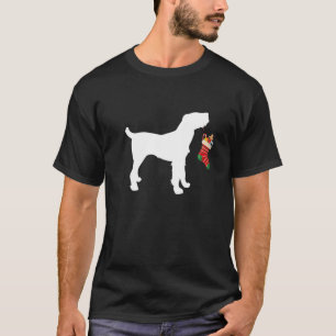 Spinone Italiano-kerststaart Stuffer Dog T-shirt