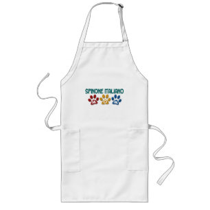 SPINONE ITALIANO mam Paw Print 1 Lang Schort