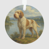 Spinone Italiano Ornament (achterkant)