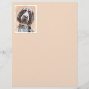 Spinone Italiano Painting - Cute Original Dog Art