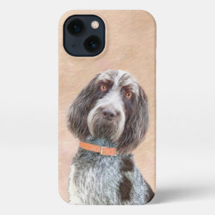 Spinone Italiano Painting - Cute Original Dog Art iPhone 13 Hoesje