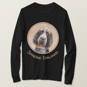 Spinone Italiano Painting - Cute Original Dog Art T-shirt