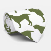 Spinone Italiano Stropdas (Opgerold)