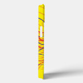 Spinoog/Heldergeel BG Case-Mate iPhone Case (Achterkant / Rechts)