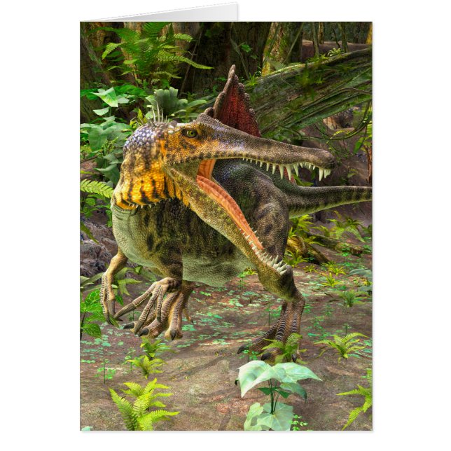 Spinosaure dinosaure (Devant)