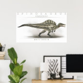Spinosaurus aegypticus poster (Thuiskantoor)