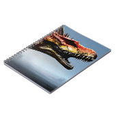 Spinosaurus Dinosaur effrayant, Carnet (Côté gauche)