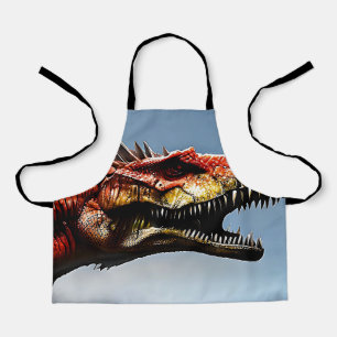 Spinosaurus Dinosaur effrayant, tablier pour enfan