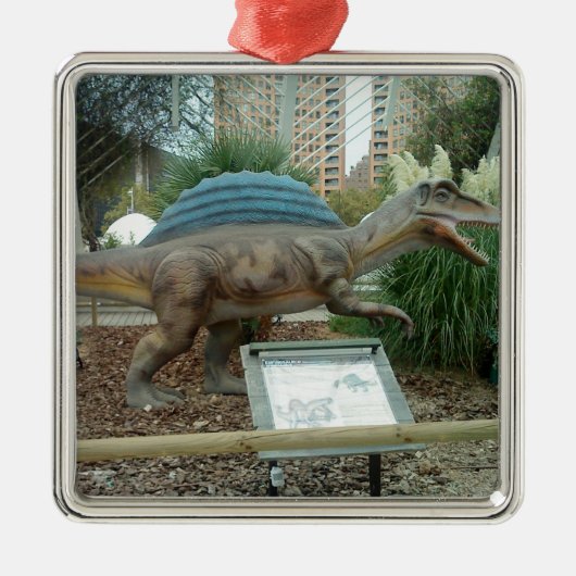 Spinosaurus Dinosaur Ornament (Voorkant)