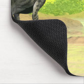 Spinosaurus dinosaurus gevecht - 3D rendering Muismat (Hoek)