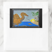 Spinosaurus Film Reel Dinosaur Sticker (Sac)