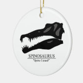 Spinosaurus Keramisch Ornament (Links)