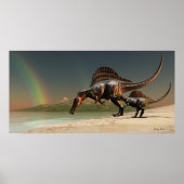 Spinosaurus Rainbow Print (Voorkant)