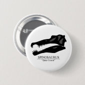 Spinosaurus Ronde Button 5,7 Cm (Voorkant /achterkant)